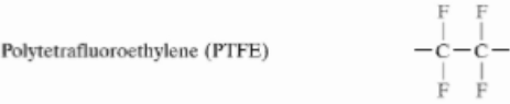 <p>Polytetrafluorothylene (PTFE)</p>