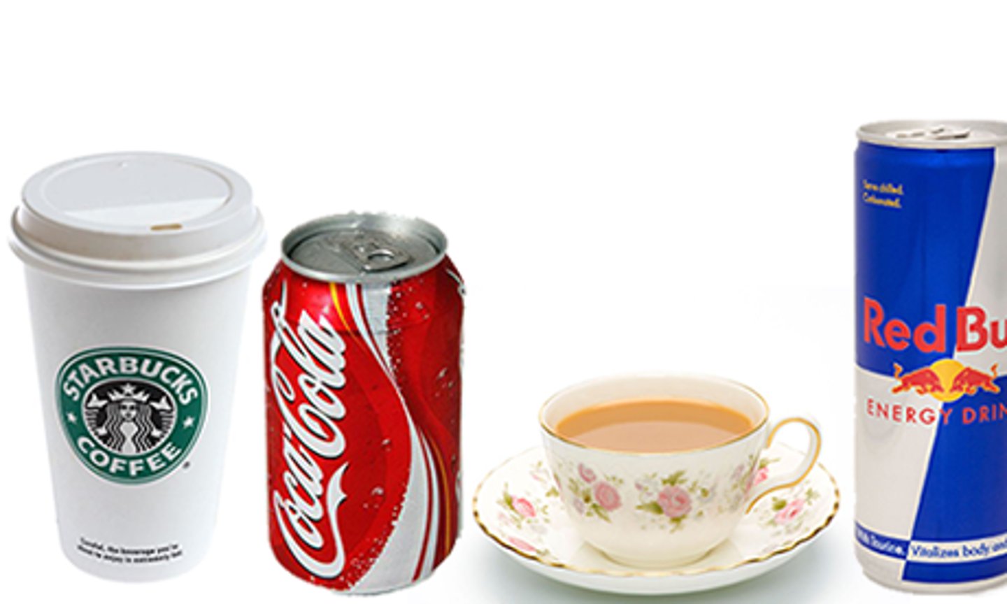 <p>a stimulant drug found in coffee, tea, cola drinks, chocolate, and many over-the-counter medications</p>