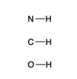<p>N-H, C-H, O-H</p>