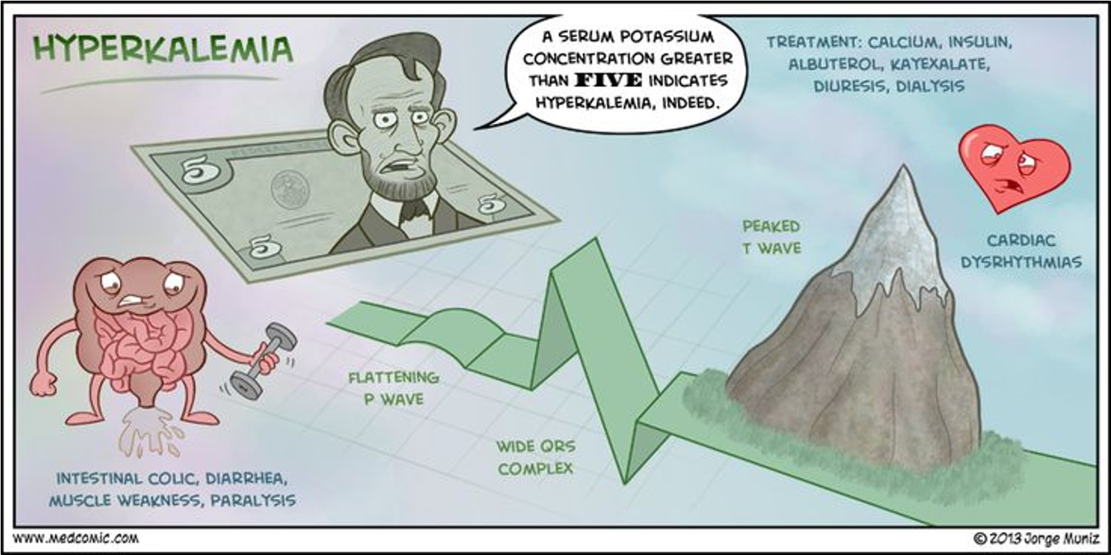 <p>Hyperkalemia</p>