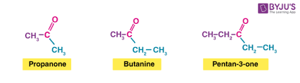 <p>functional group: -C(CO)C- c double bonds to o</p><p>suffix: -one</p><p>general formula: C<sub>n</sub>H<sub>2n</sub>O</p>