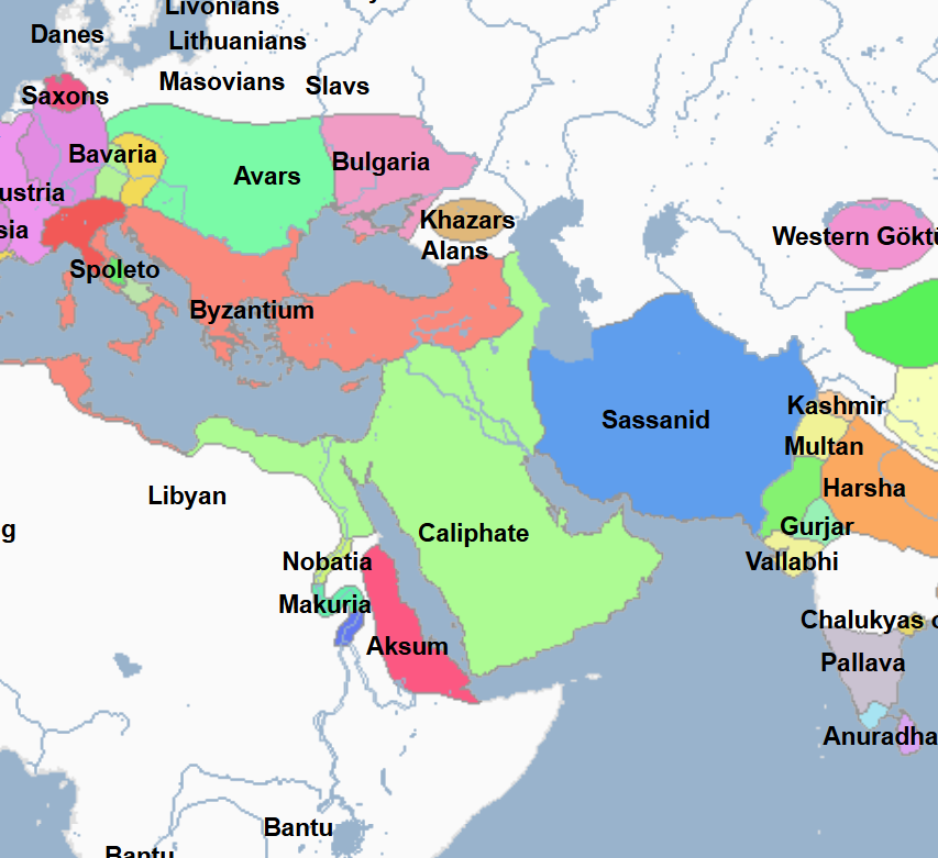 <ul><li><p>Muslim General under Umar of the Rashidun Caliphate, he led the Arab Muslims</p><ul><li><p>Invaded, defeated, and took control of Byzantine Jerusalem</p></li></ul></li></ul><p></p>
