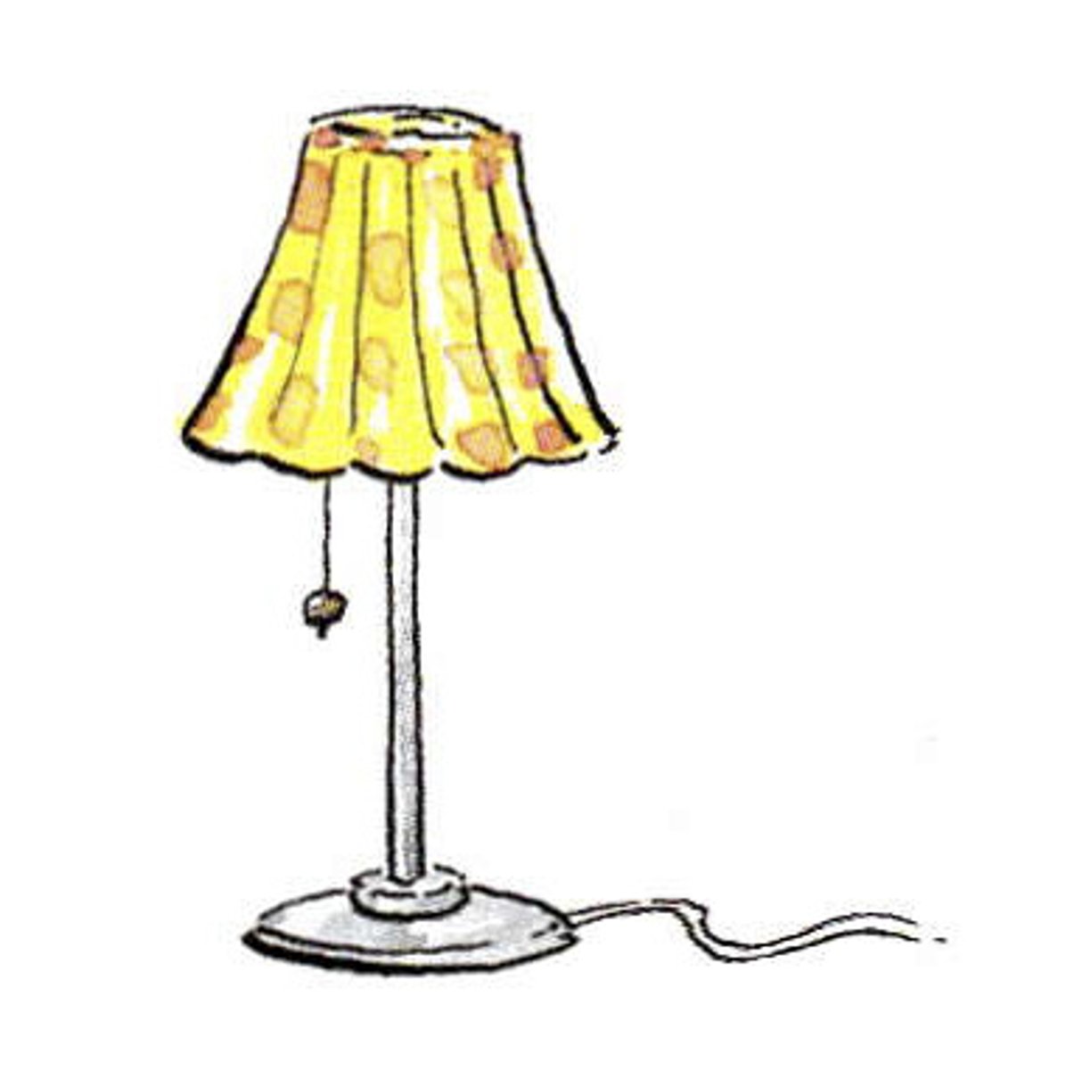 <p>die Lampe, die Lampen</p>