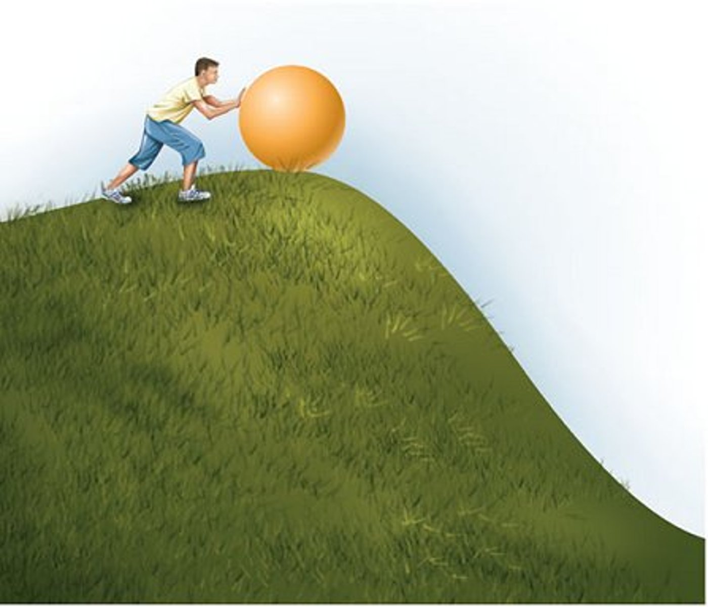 <p>energy of an object at rest (not moving)</p>