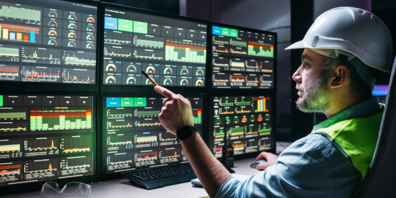 <p>Supervisory control and data acquisition. Typically industrial control systems within large facilities such as power plants or water treatment facilities. SCADA systems are often contained within isolated networks that do not have access to the Internet, but are still protected with redundant and diverse security controls. SCADA systems can be protected with NIPS systems and VLANs.</p>