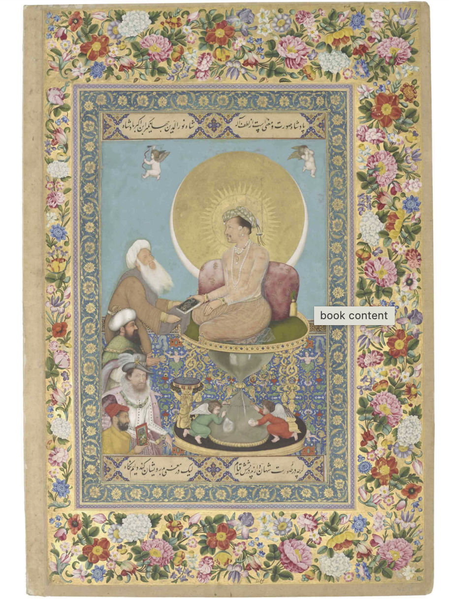 <p><span>Jahangir Preferring a Sufi Shaykh to Kings</span></p>