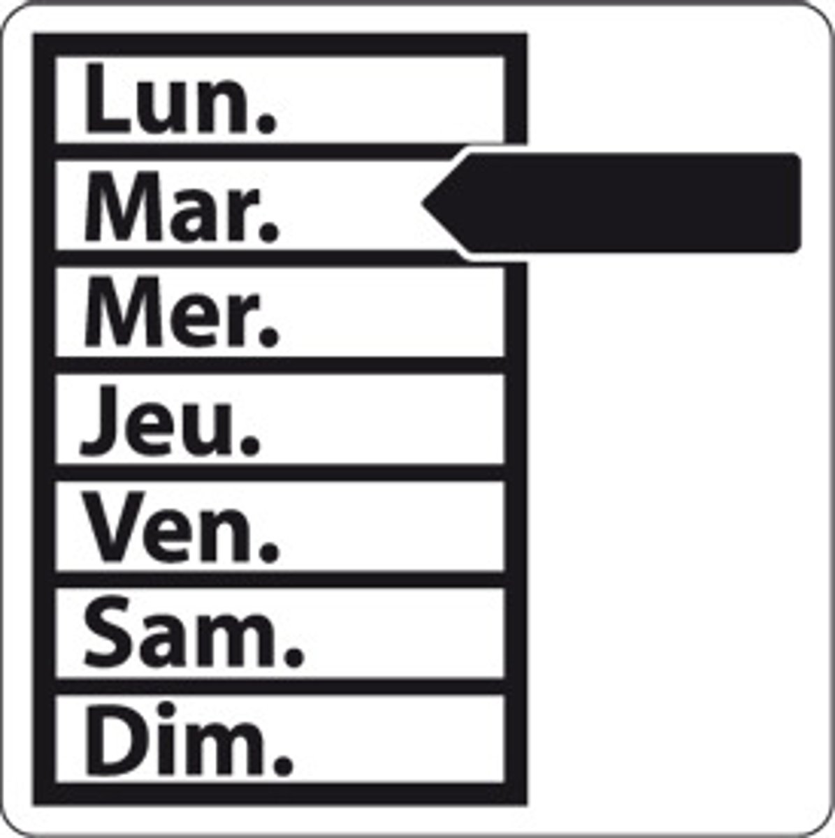 <p>Tuesday</p>