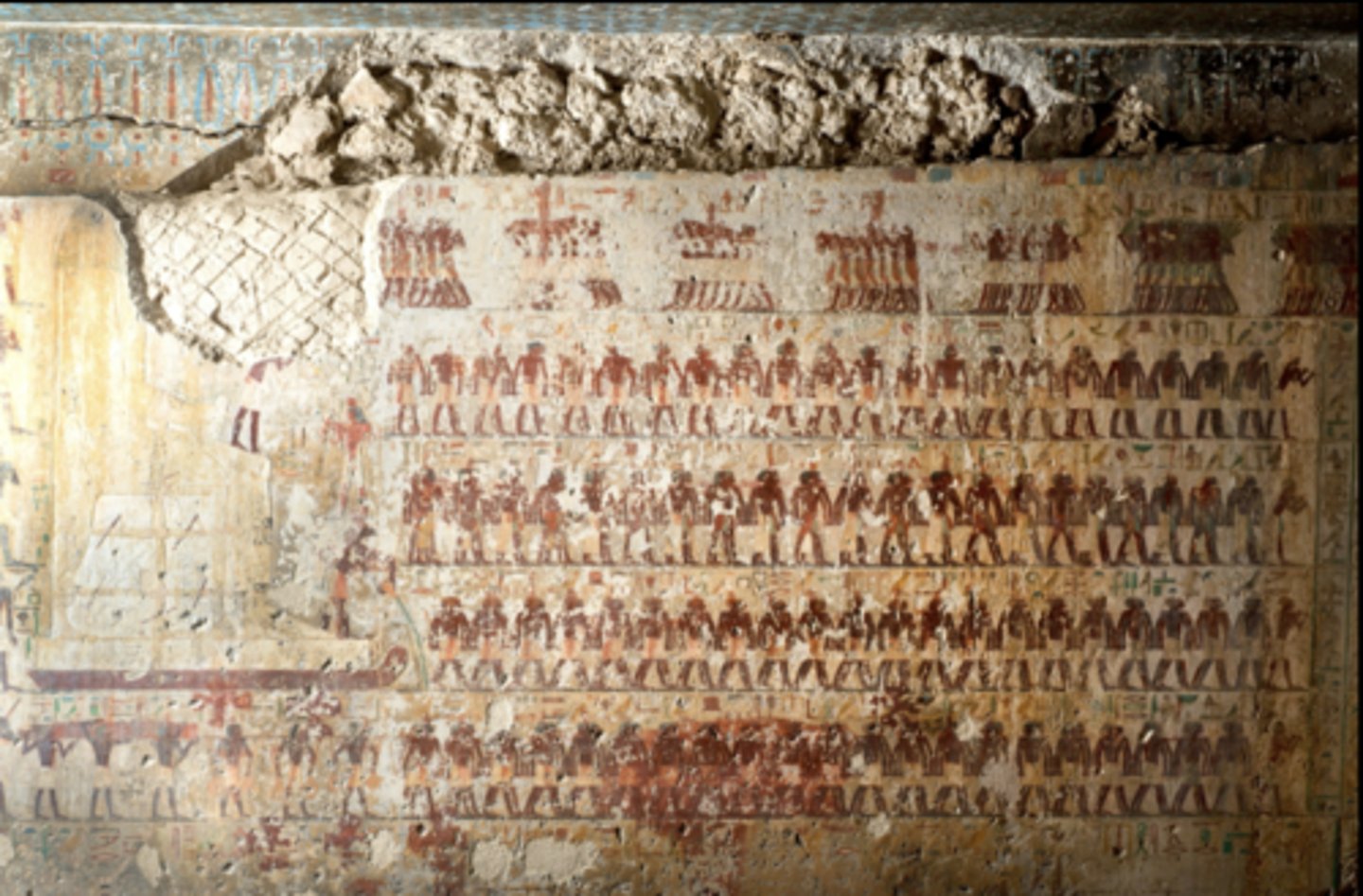 <p>- From a non-royal tomb</p><p>- Really big figure sitting on a fancy chair on a sled being dragged by a bunch of tiny figures (community dragging along really big statue of this guy to his tomb)</p><p>- Local festival dedicated to local figure rather than the king</p><p>- New to the middle kingdom, not present in old kingdom</p><p>- Really impressive tombs for community leaders</p>