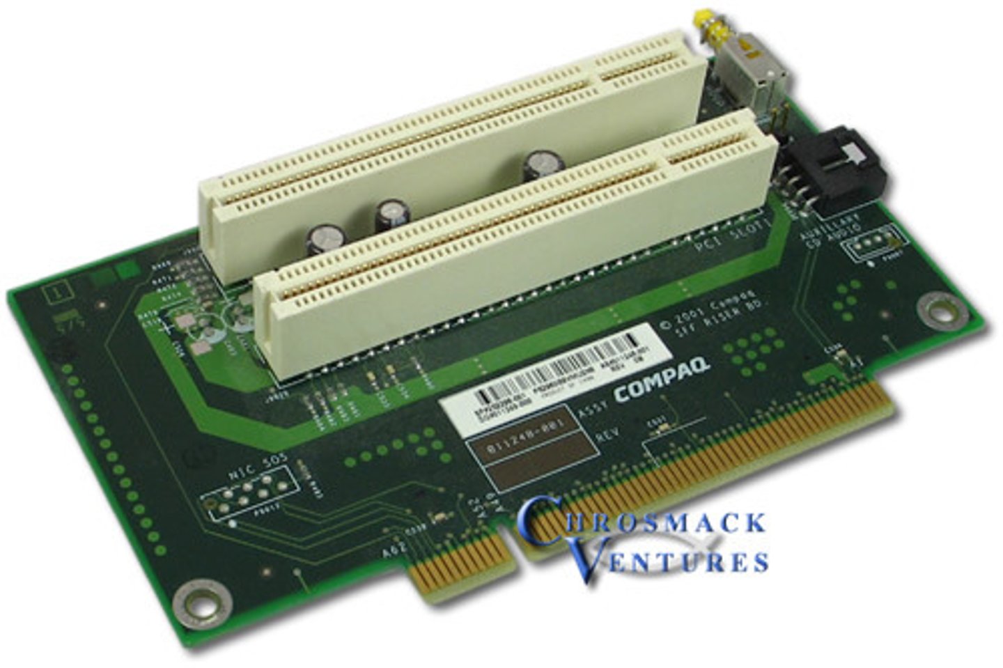 <p>is a board that plugs into the system board and provides additional slots for adapter cards. Because it rises above the system board, it enables you to connect additional adapters to the system in an orientation that is parallel to the system board and save space within the system case.</p>