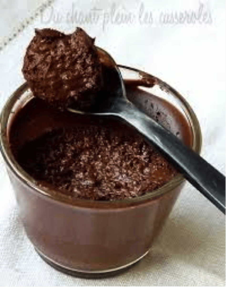 <p>chocolate mousse</p>