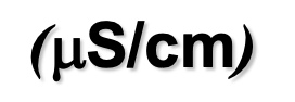 <p> The ability of water to conduct electrical current, which is influenced by the presence of ions.</p><p>uS = MicroSiemens divided by cm = centimeters</p><ul><li><p>Sources of ions can be natural or anthropogenic</p></li><li><p>different rocks erode more easily than others like limestone (GA granite and limestone common)</p></li><li><p>Sediment can effect the conductivity, dissipates the charge too quickly if too high</p></li><li><p>Impacts activity of the electrofisher</p></li><li><p>long term monitoring helps tell us if something is wrong bc we need a baseline GA usually between 0-1500</p></li></ul><p></p>