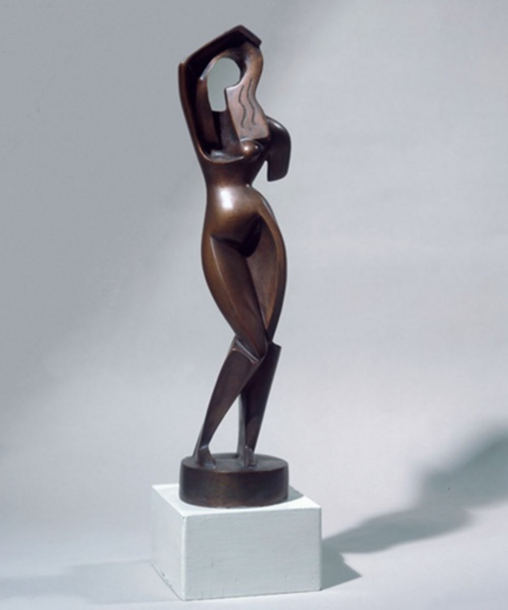 <p>Aleksandr Archipenko, 1915, bronze</p>