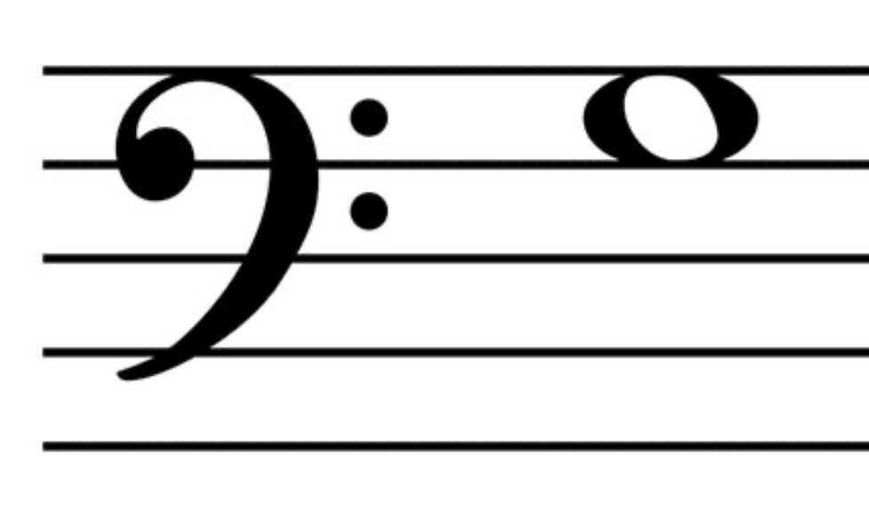 <p>What space is this on the bass?</p>