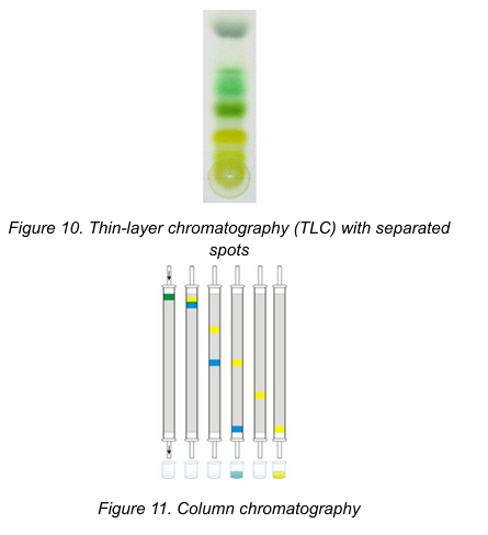 <ol><li><p><strong>Column Chromatography</strong></p></li><li><p><strong>Paper Chromatography</strong></p></li></ol><p></p>