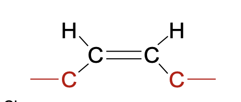 <p>Hydrocarbon chain at the same side</p><p>natural</p><p>bent molecule</p>