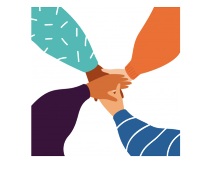 <p>to support (each other)</p>