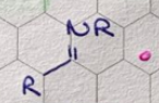 <p>R-C=NR</p>