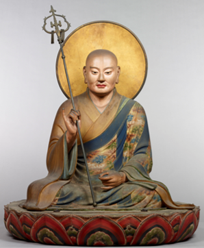 <p>significance of Hachiman in guise on Monk</p>