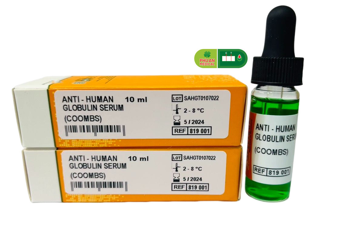 <p>Sử dụng <strong>anti-human globulin</strong> gây hiện tượng ngưng kết để phát hiện kháng thể <strong>không</strong> hoàn toàn</p>