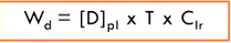 <ul><li><p>Dose required to have the drug stay in the therapeutic range</p></li></ul><p></p>