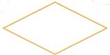 <p>A rhombus/diamond shape</p>