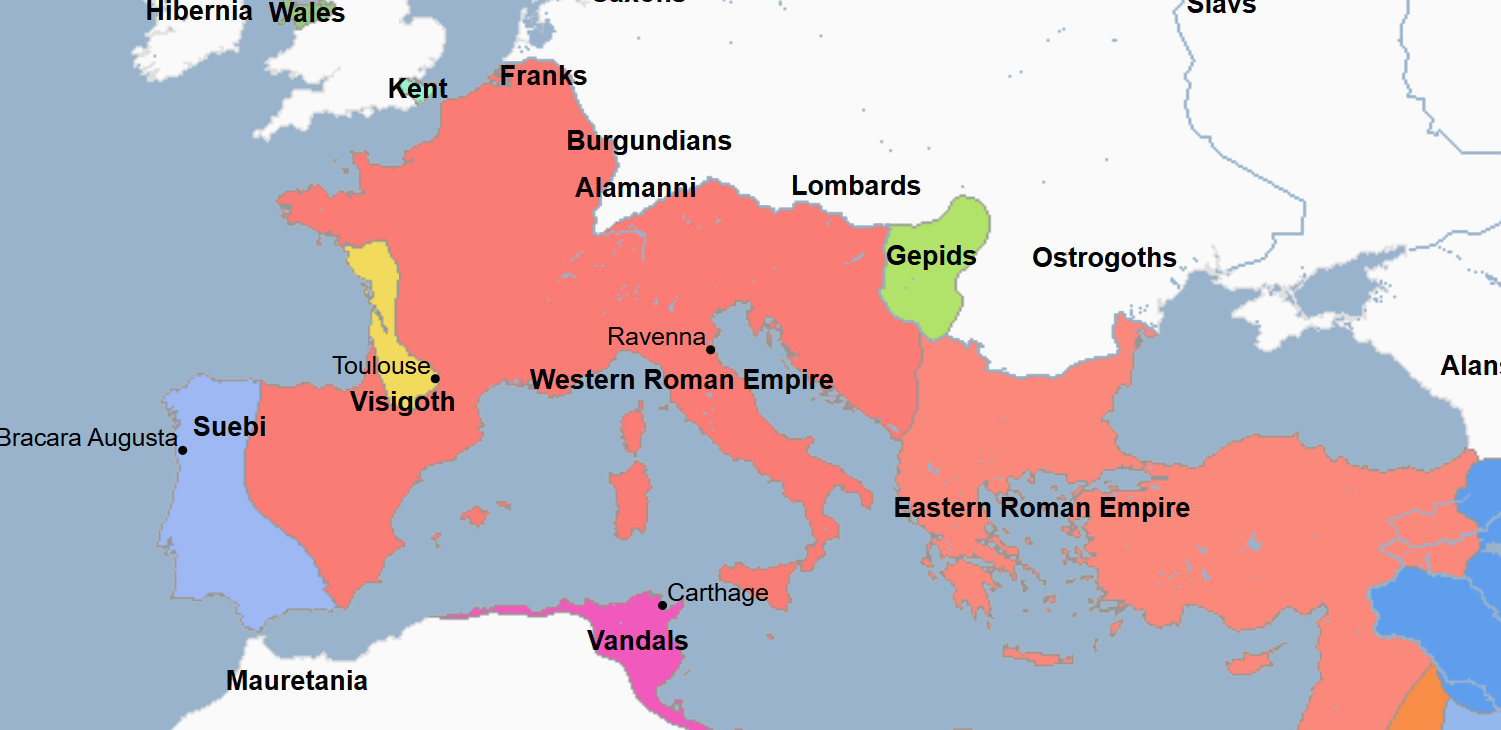 <p>409 - 585 - Suebi Kingdom (All Facts) </p>