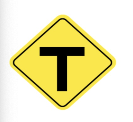 <p><span style="background-color: transparent;">a. T intersection</span></p>