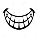 <p>To laugh/smile</p>