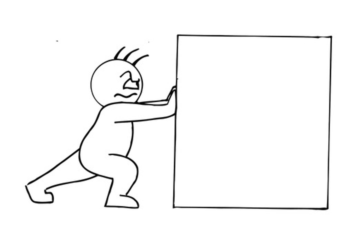 <p>iets of iemand een duw geven: kracht of gewicht achter iets of iemand zetten waardoor dat voorwerp of die persoon gaat bewegen</p>