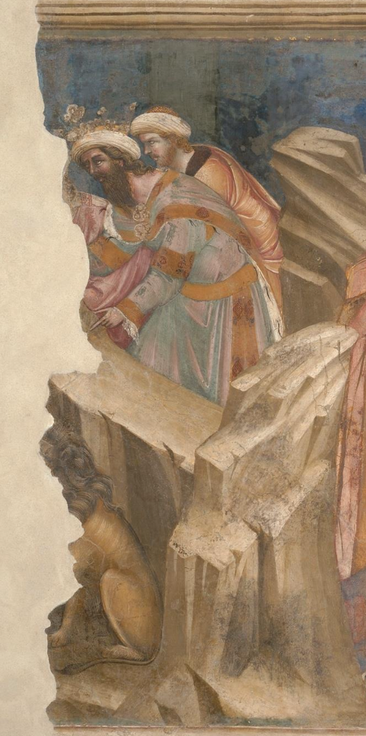 <p>Daniel in the Lions’ Den - Palatine Chapel of the Da Carrara</p>