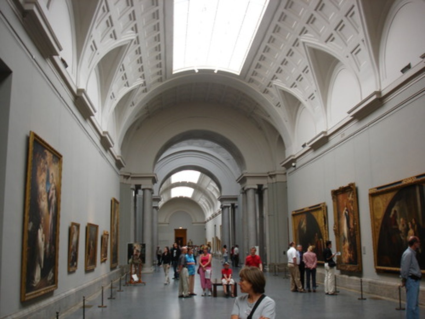 <p>an art gallery</p>