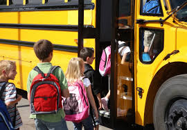 <p>She got on the bus</p><p>she got on the bus to go home in the afternoon</p>