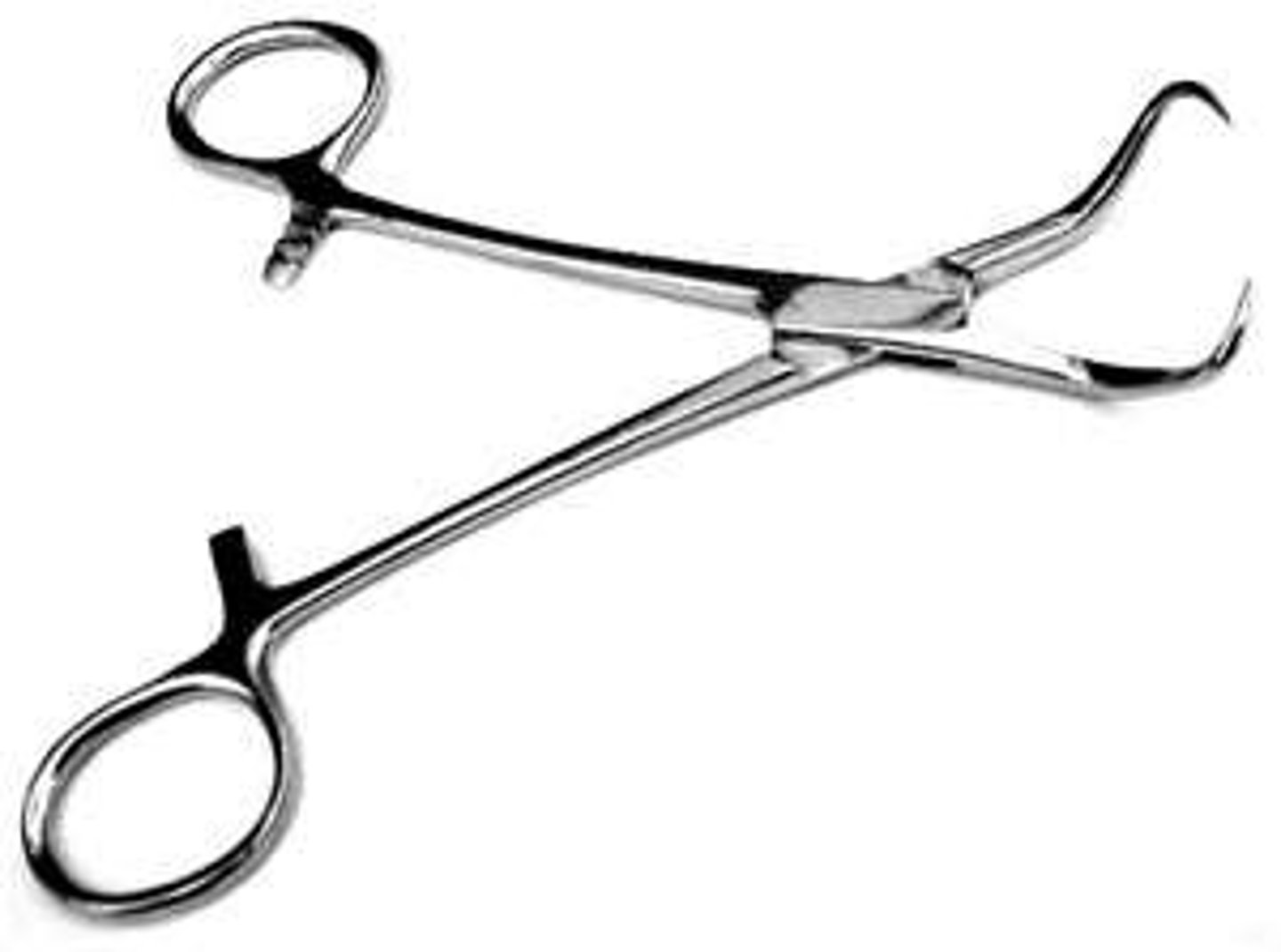 <p>perforating clamp used for grasping tissue, securing towels or drapes (patient's skin) and holding or reducing small bone fractures.</p>