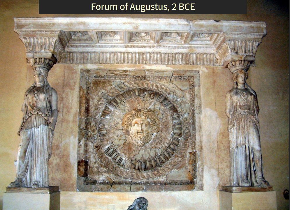 <p><span>Forum of Augustus, Rome, 2 BCE</span></p>