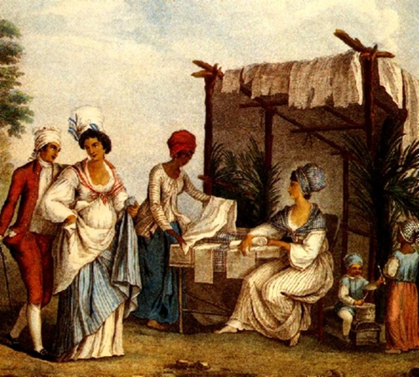 <p>In Saint-Domingue, Creoles were enslaved blacks born on the island (not born in Africa)</p>