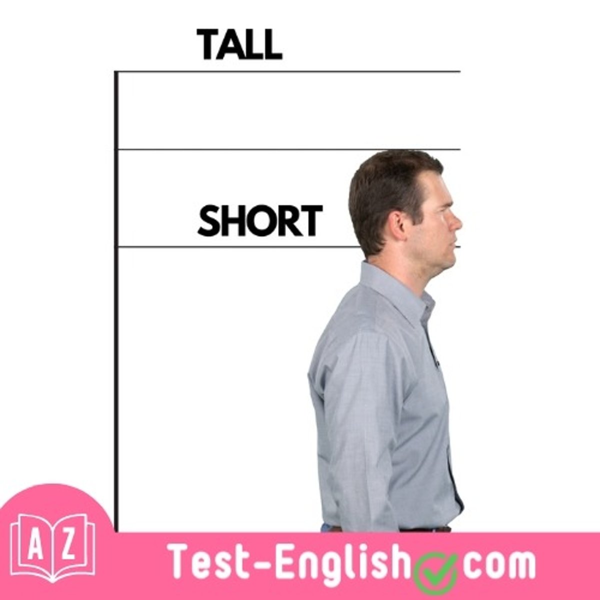 <p>He is not very tall or very short. He is _____ (2 words)</p>