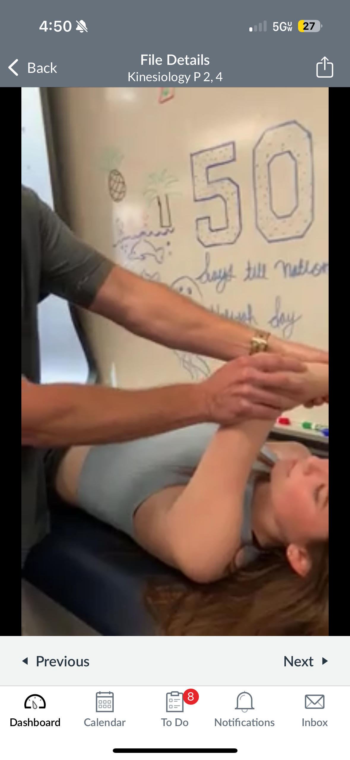 <p>A special test used to evaluate labral tears and shoulder instability, performed by applying a force to the arm while the patient is positioned at 90 degrees of abduction and external rotation. </p>