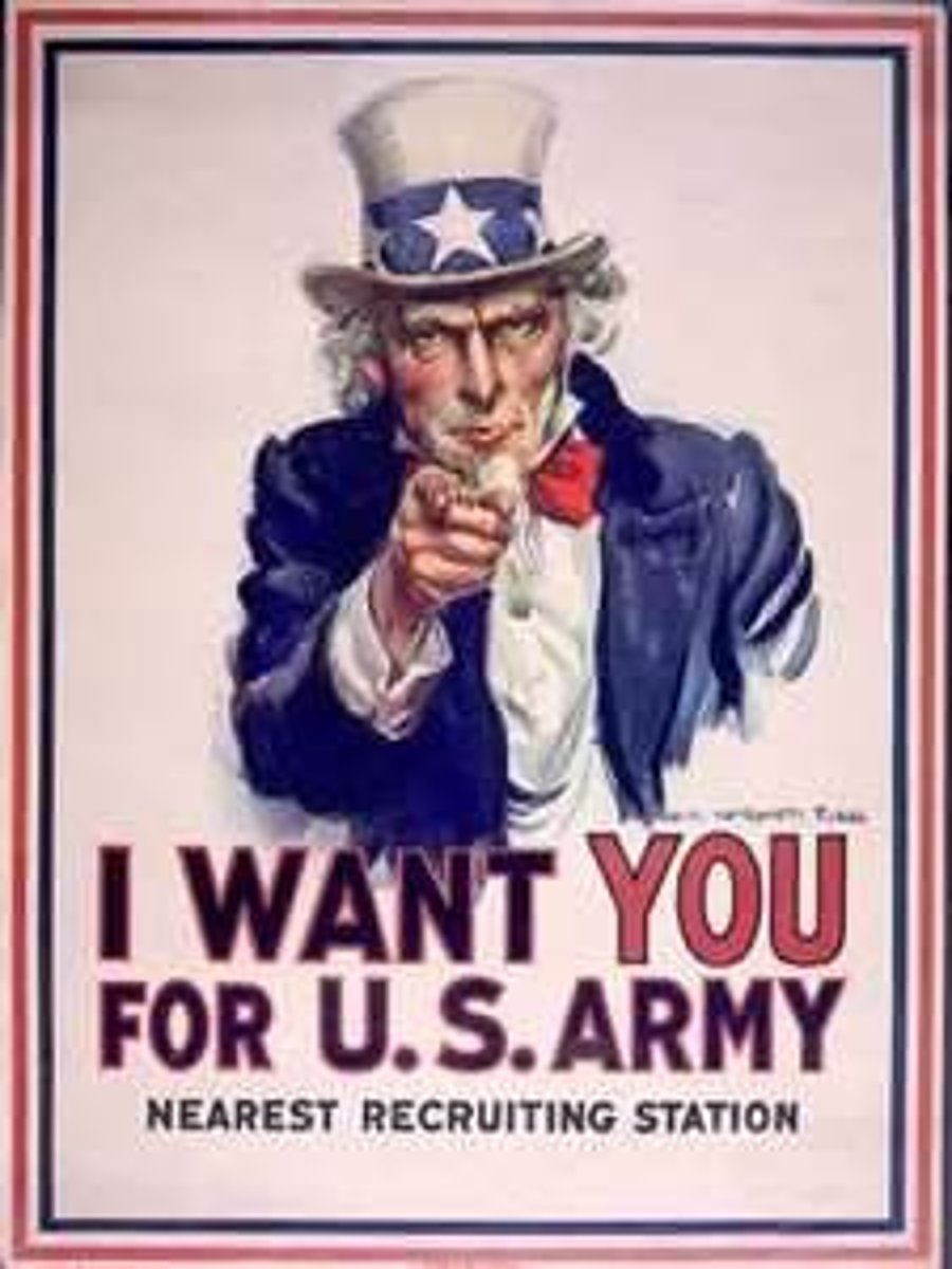 <p>Messages used to create support for the war</p>