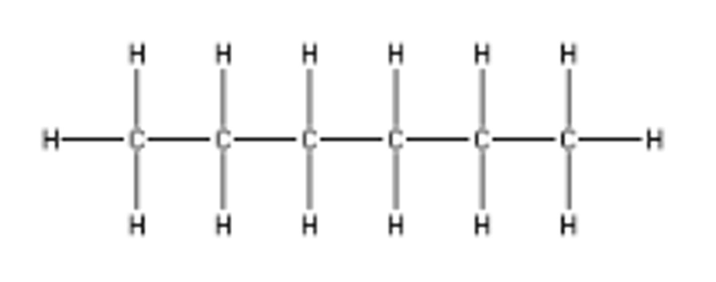 <p>dipole forces N</p><p>induced dipole forces Y</p><p>hydrogen bonding N</p><p>EXPLANATION: Induced dipole forces are always present. Induced dipole forces are also called dispersion forces, or London forces. </p><p>Hydrocarbons are nonpolar. Therefore, CH3CH2CH2CH2CH2CH3 is a nonpolar molecular compound and the only intermolecular forces are induced dipole forces. </p><p>Hydrogen bonding is found in situations represented by D-H---A where both the donor atom, D, and the acceptor atom, A, are one of the highly electronegative elements O, N, or F. </p><p>Hydrogen bonding is not expected to be important in compounds in which all of the H atoms are covalently bonded to C atoms, even when an acceptor atom is present in the molecule.</p>