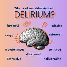 <p>Delirium </p>