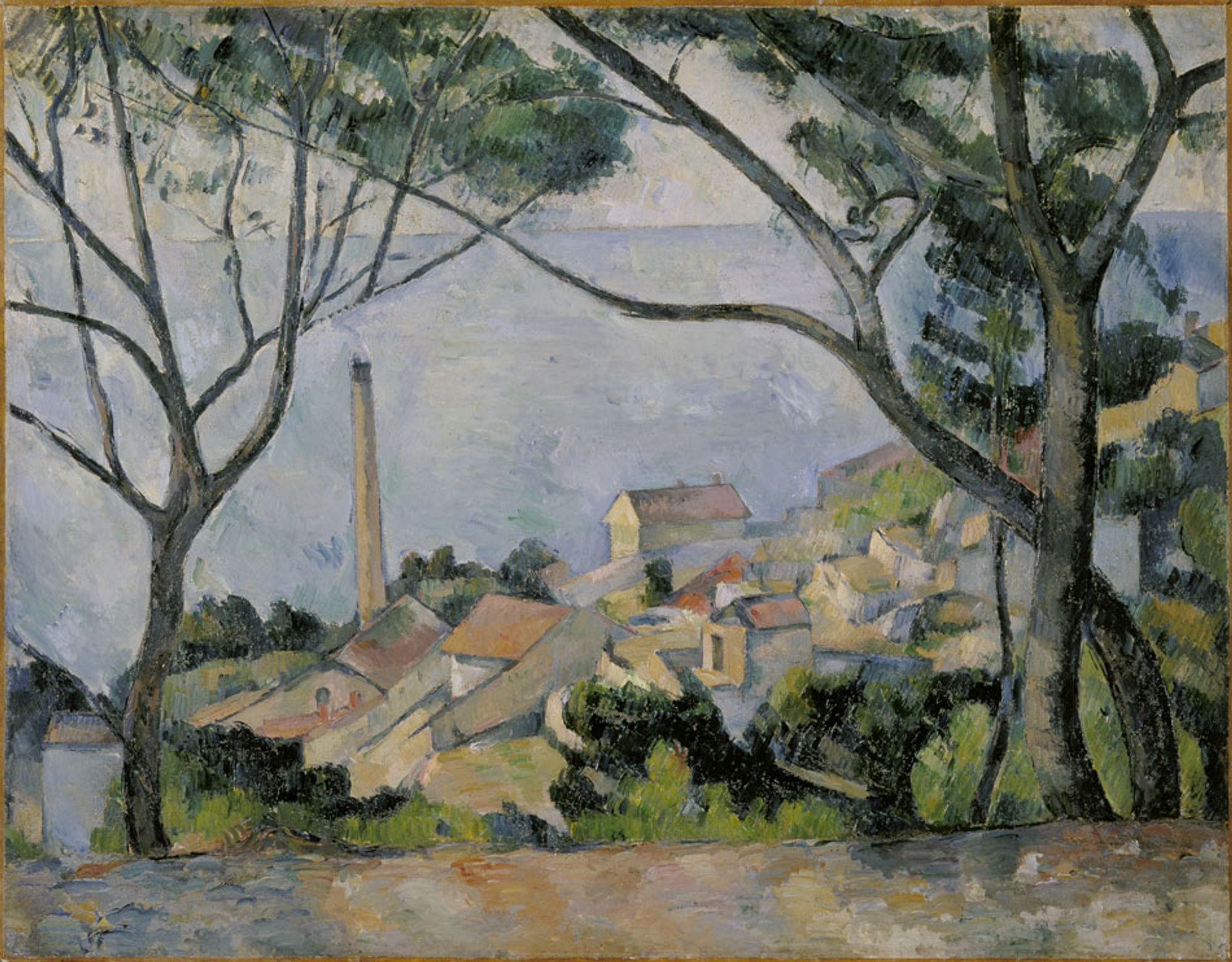 <p><em>La mer à l’Estaque</em></p>