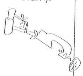 <p>holds test tube to the ring stand</p>