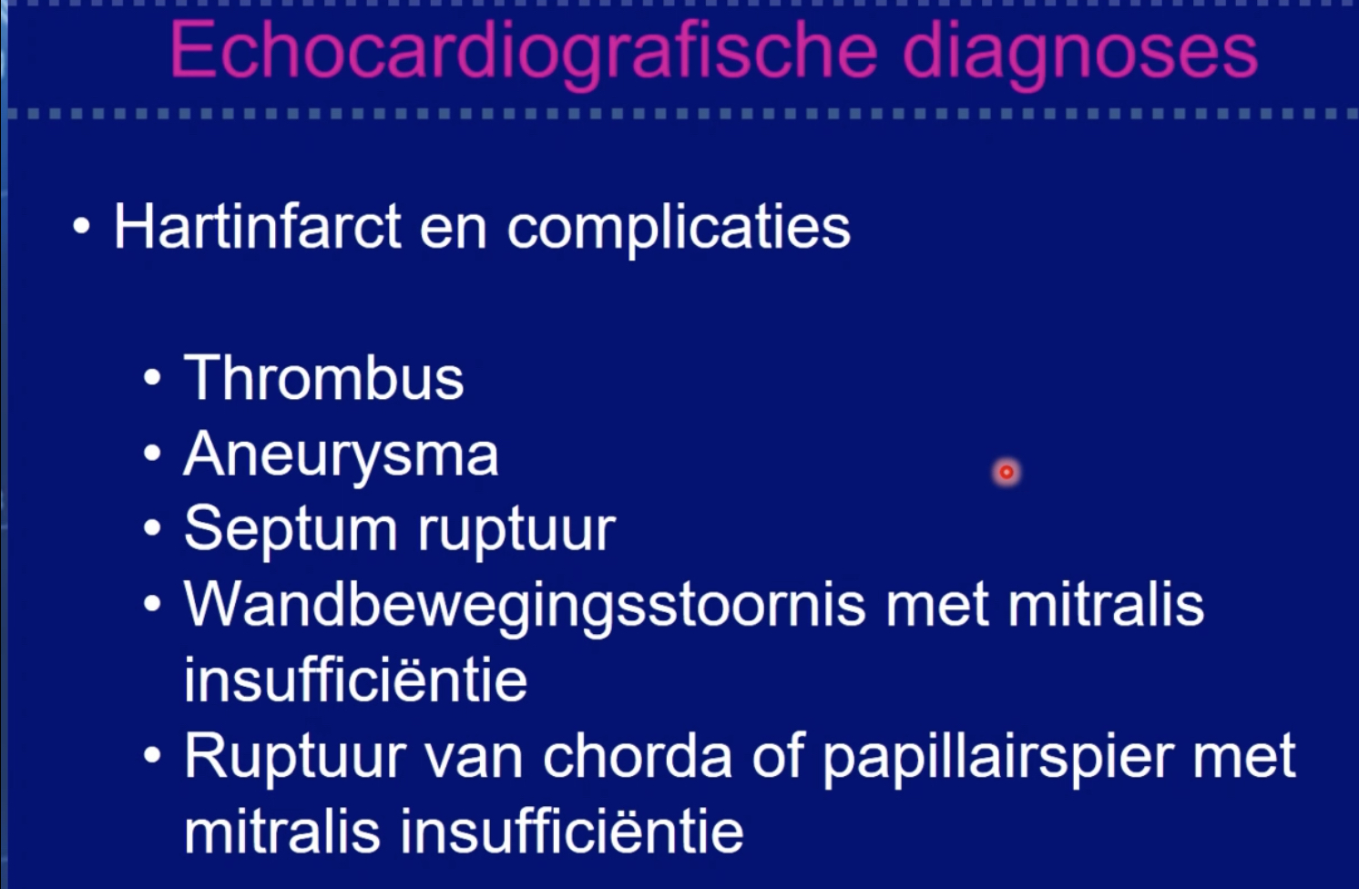 Hartinfarct en complicaties zie afb