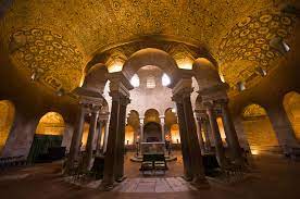 <p>Mausoleum of Constantina in Santa Constanza church + sarcophagus - importance </p>