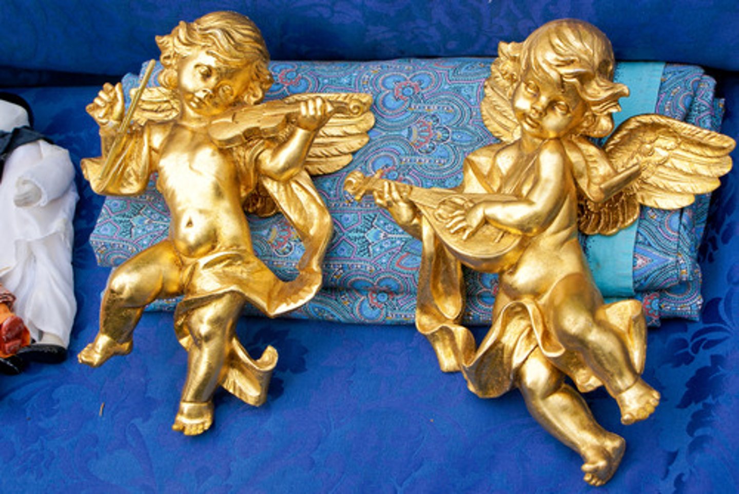 <p>Cupid ornaments found on Italian Renaissance furniture.</p>