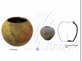<p>-FLAGSHIP Vessel of the Early Bronze Age especially with markings-Multipurpose (storage, cooking, prep)-Round Base more for cooking-Flat Base more common EBI</p>