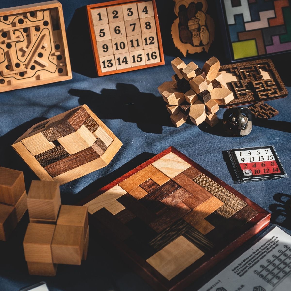 <p>Puzzle solving</p>