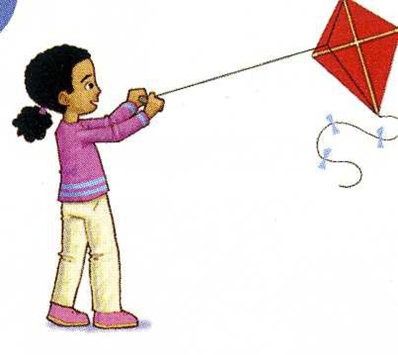 <p>to fly a kite</p>