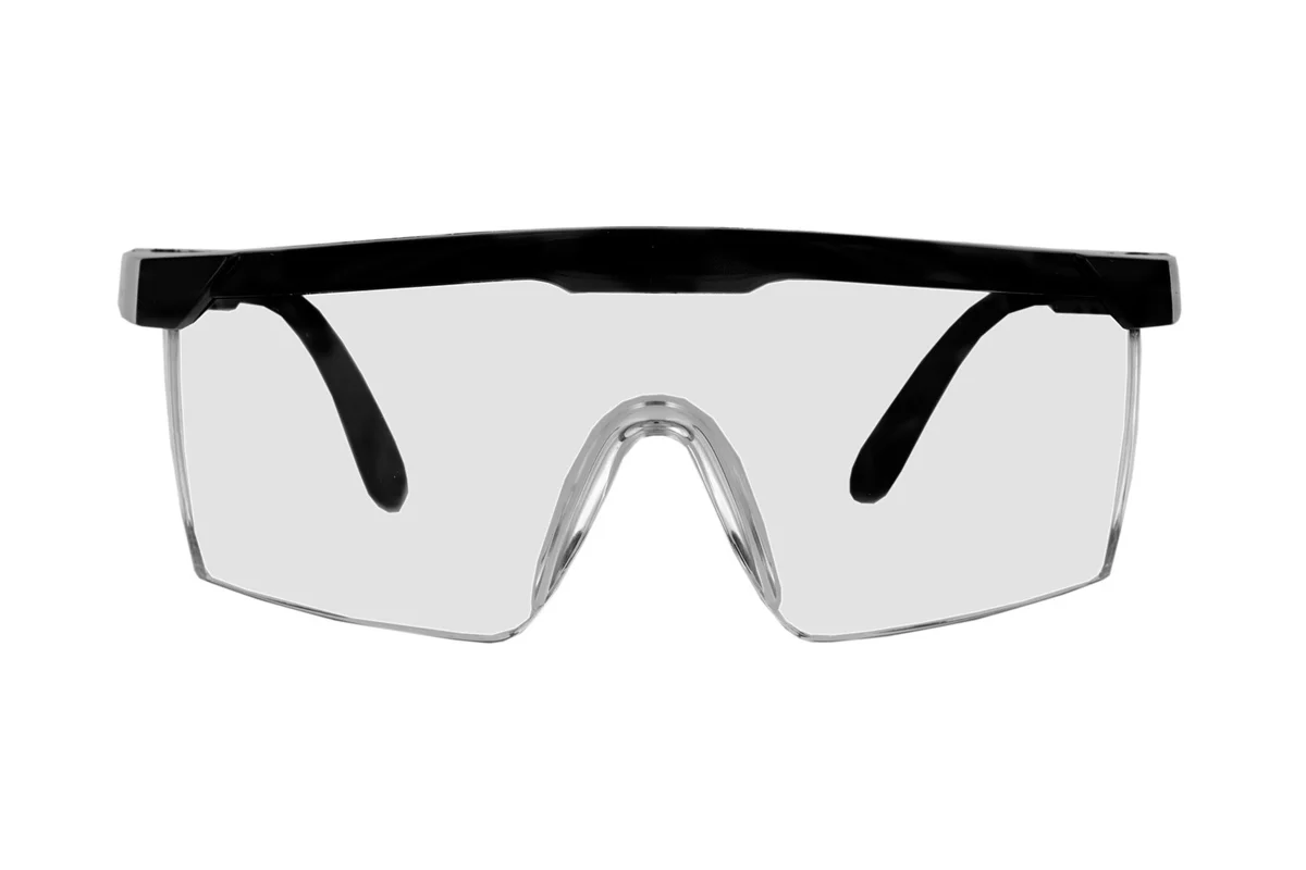 <p>(n) - /ˈseɪfti ˈɡlæsɪz/ </p><p>kính bảo hộ</p>
