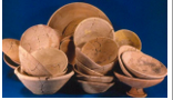 <p>Simple rims-Decoration common-Base: Flat, Disc, or Ring-Most common is Disc base</p>